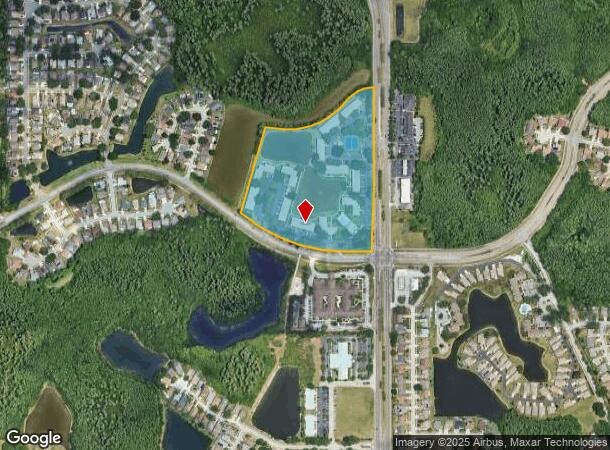  4635 Rowan Rd, New Port Richey, FL Parcel Map