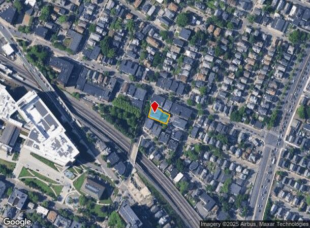 109 Walnut St, Somerville, MA Parcel Map