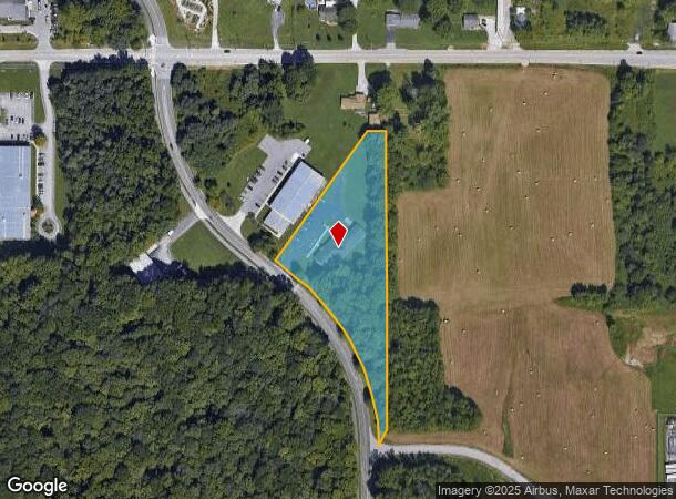  1252 N Loesch Rd, Bloomington, IN Parcel Map
