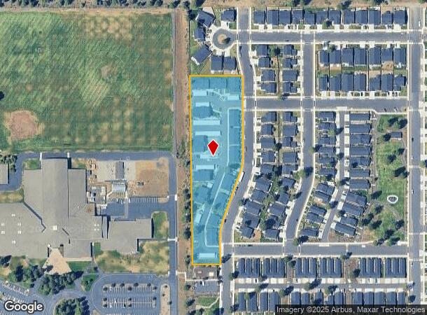 605 N Reed St, Sisters, OR Parcel Map