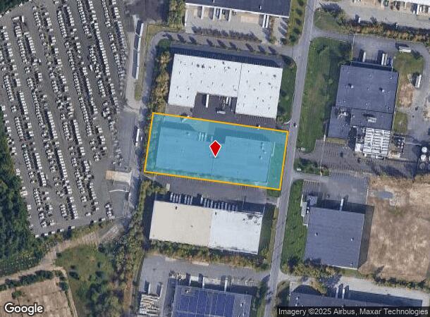 135 Fieldcrest Ave, Edison, NJ Parcel Map