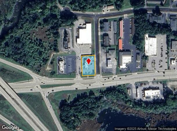  1080 W Fulton St, Waupaca, WI Parcel Map