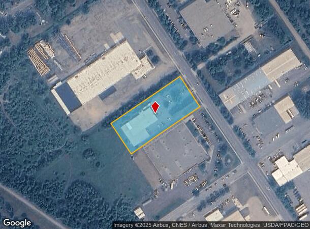  2121 N Broadway St, New Ulm, MN Parcel Map