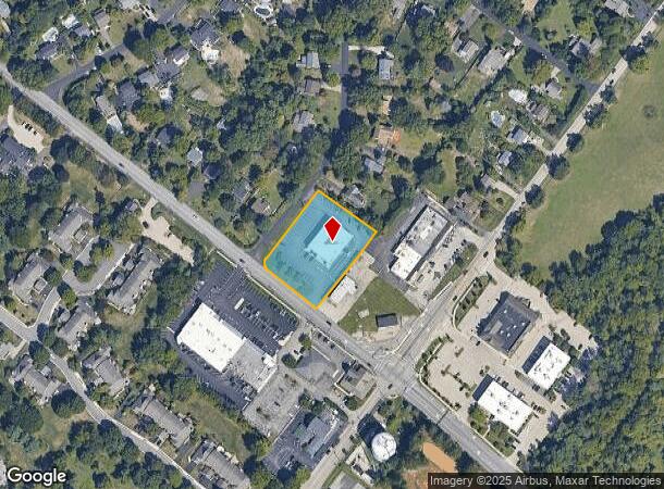 25 W Skippack Pike, Ambler, PA Parcel Map