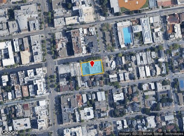  2140 Durant Ave, Berkeley, CA Parcel Map