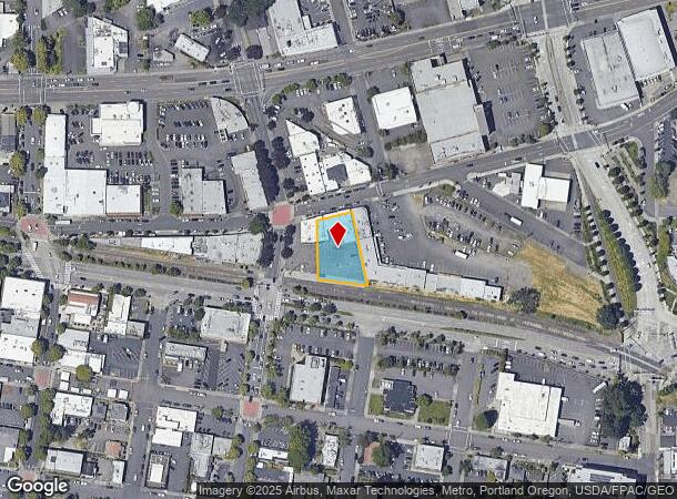  12350 Sw Broadway St, Beaverton, OR Parcel Map