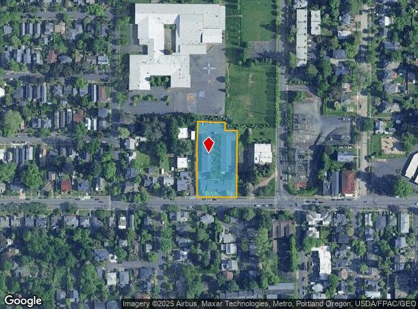 5939 Se Stark St, Portland, OR Parcel Map