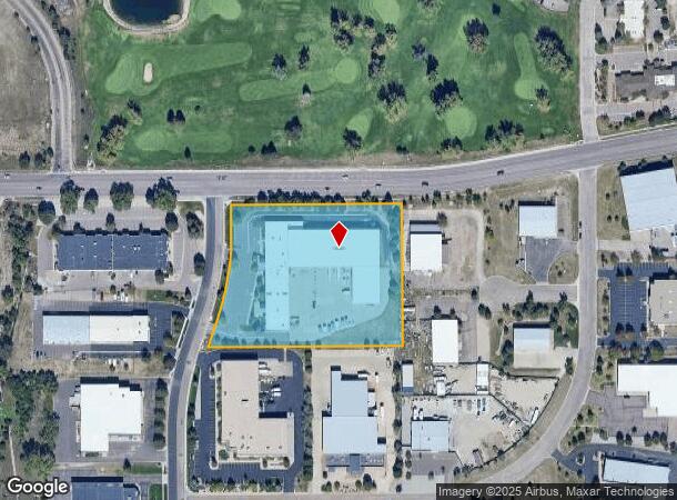 1685 Paonia St, Colorado Springs, CO Parcel Map
