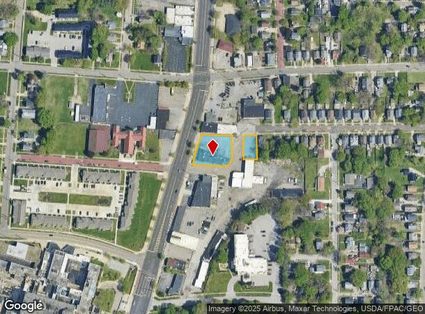  501 S Main St, Akron, OH Parcel Map