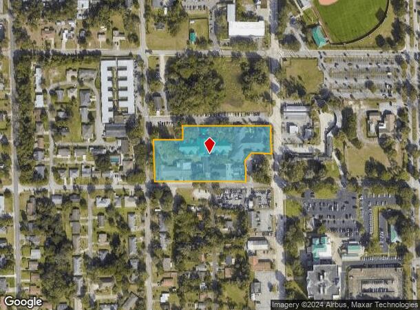  130 W Armstrong Ave, Deland, FL Parcel Map