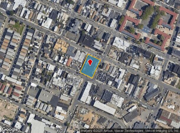 214 Thomas St, Newark, NJ Parcel Map
