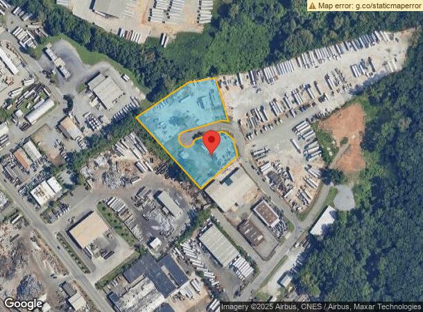  3514 Robinson Cir, Charlotte, NC Parcel Map