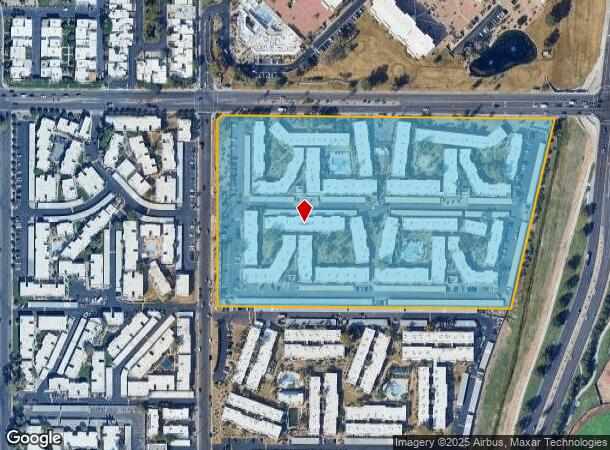 7979 E Camelback Rd, Scottsdale, AZ Parcel Map