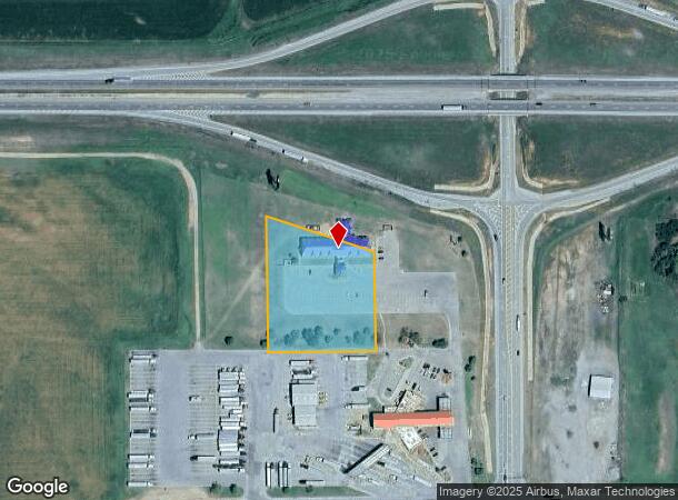 5716 N Broadway Ave, Hinton, OK Parcel Map