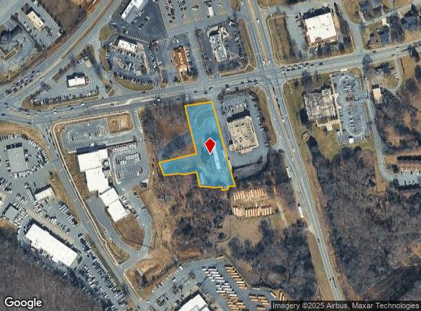  745 Cabarrus Ave W, Concord, NC Parcel Map