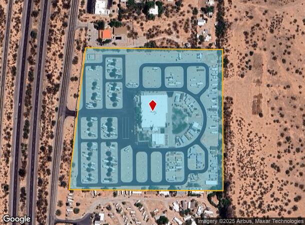 2869 E Frontage Rd, Amado, AZ Parcel Map