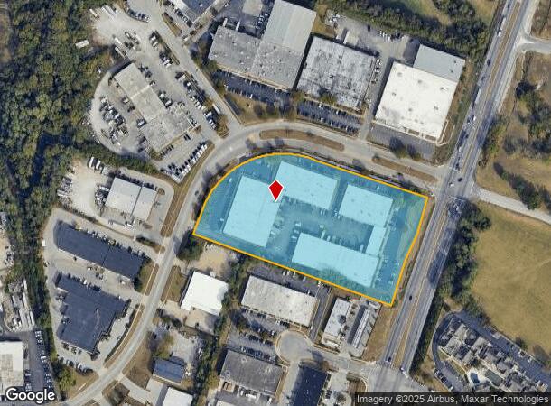  832 Nandino Blvd, Lexington, KY Parcel Map