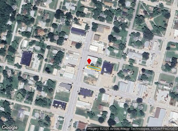 1114 Main St, Hamburg, IA Parcel Map