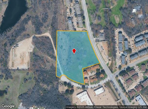  1050 Woodhaven Blvd, Fort Worth, TX Parcel Map