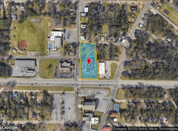 2494 2Nd St, Macon, GA Parcel Map