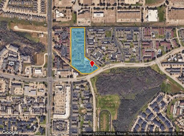  3201 W Walnut Hill Ln, Irving, TX Parcel Map