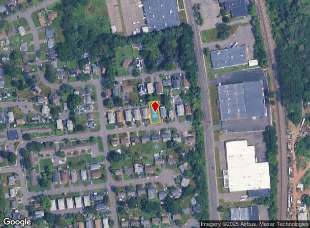  86 Upton St, New Britain, CT Parcel Map
