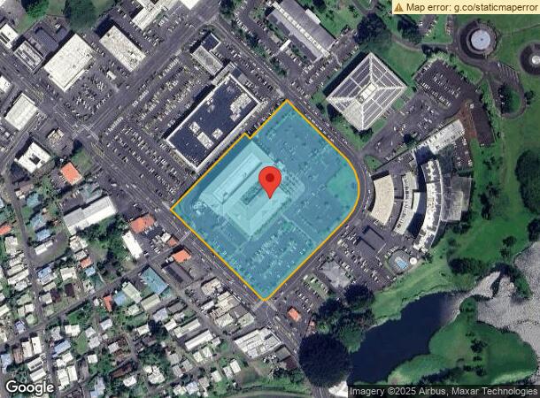  777 Kilauea Ave, Hilo, HI Parcel Map