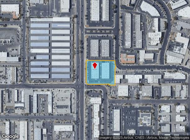  41995 Boardwalk, Palm Desert, CA Parcel Map