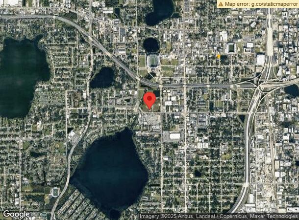  802 W Church St, Orlando, FL Parcel Map