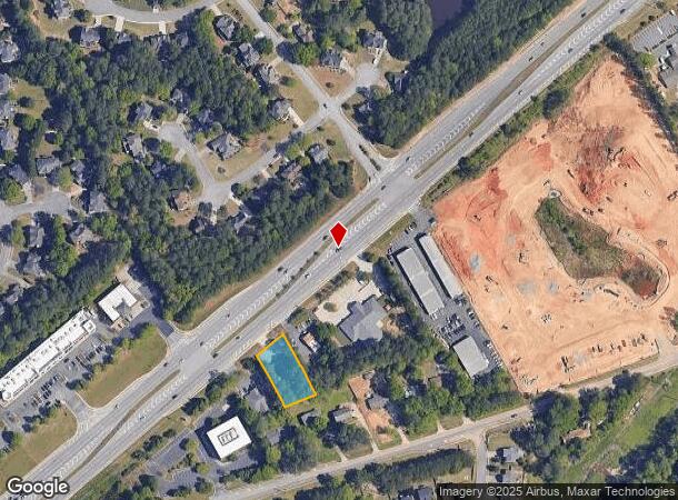  950 Peachtree Industrial Blvd, Suwanee, GA Parcel Map