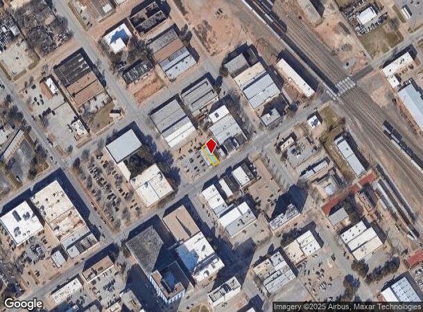  614 7Th St, Wichita Falls, TX Parcel Map