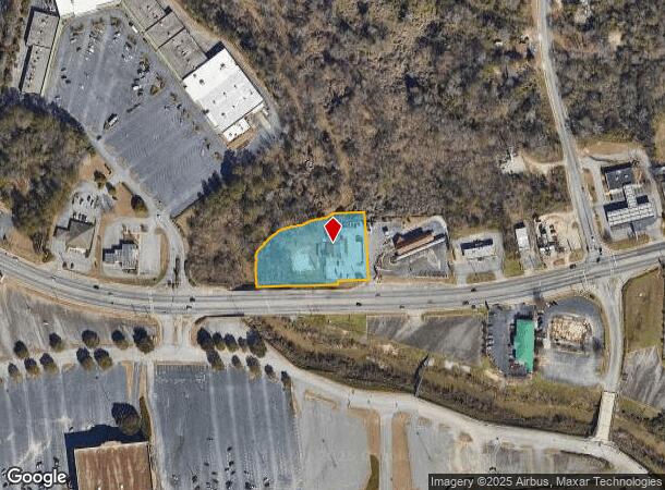  3485 Mercer University Dr, Macon, GA Parcel Map