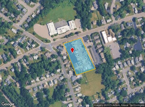 25 Hayward St, Braintree, MA Parcel Map