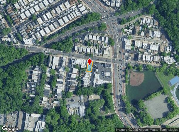  8866 Myrtle Ave, Glendale, NY Parcel Map