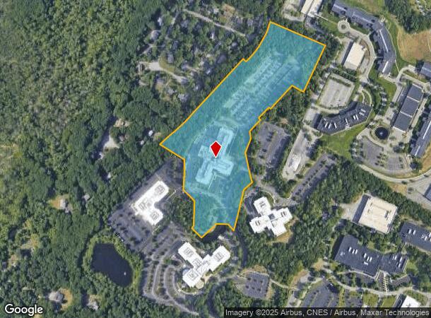  880 Winter St, Waltham, MA Parcel Map