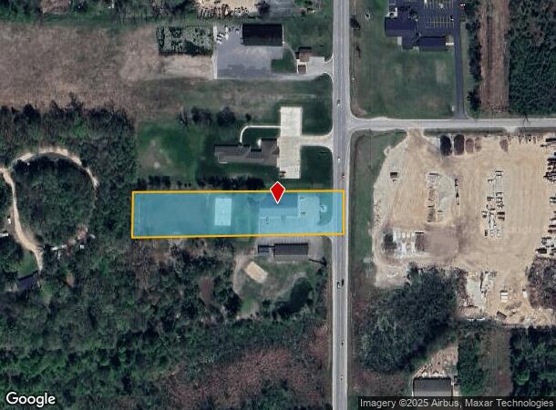 8843 S Mason Dr, Newaygo, MI Parcel Map