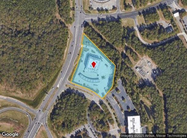 1550 Aviation Pkwy, Morrisville, NC Parcel Map