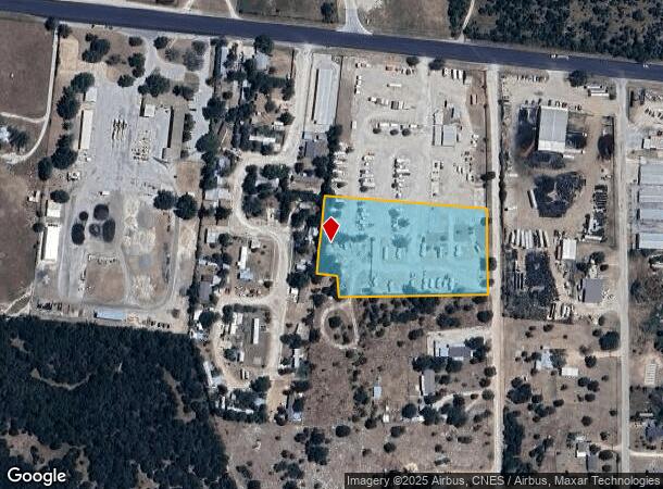 3339 E State Highway 29, Burnet, TX Parcel Map