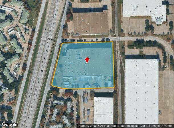 2880 N State Highway 360, Grand Prairie, TX Parcel Map
