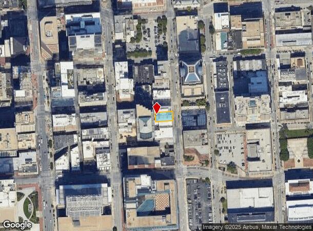 233 E Redwood St, Baltimore, MD Parcel Map