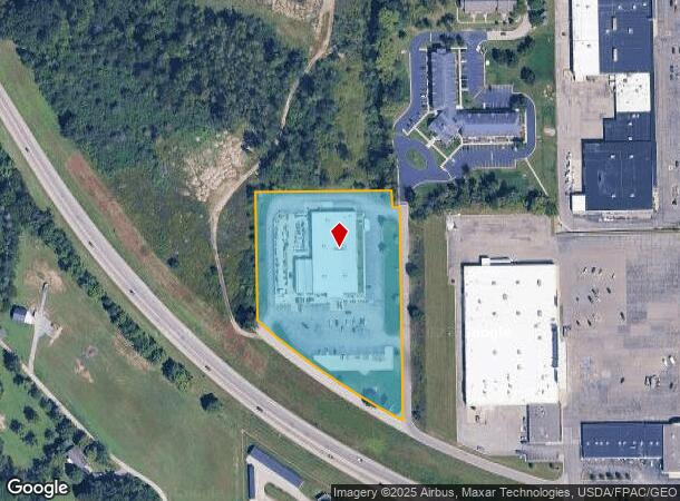 1260 W Us Highway 223, Adrian, MI Parcel Map