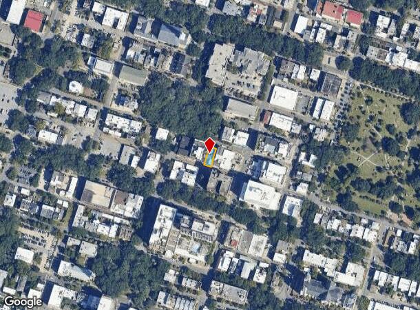  11 E Perry St, Savannah, GA Parcel Map