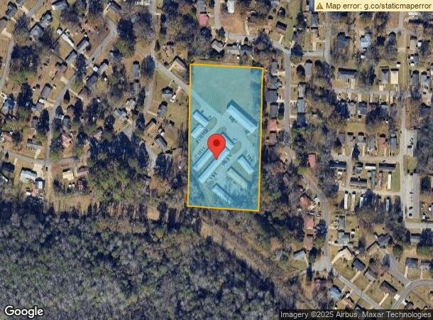  3800 Glen Ln, Tuscaloosa, AL Parcel Map