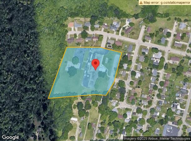  545 School St, Miamisburg, OH Parcel Map