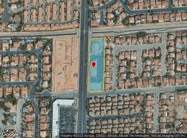  5530 S Jones Blvd, Las Vegas, NV Parcel Map