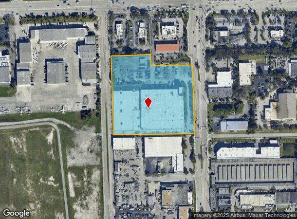  6001 Powerline Rd, Fort Lauderdale, FL Parcel Map