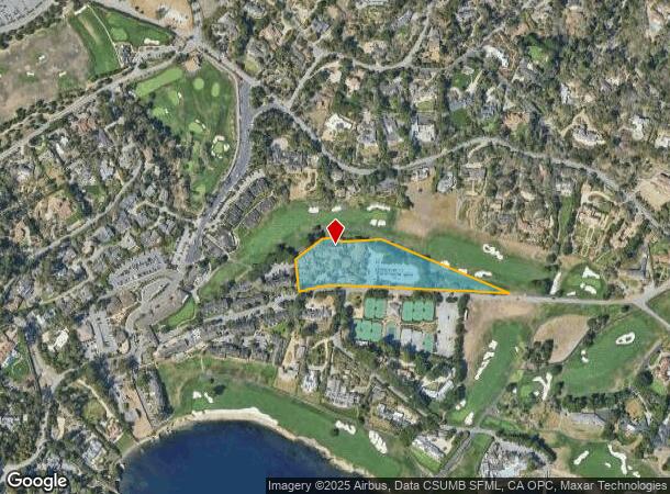 1518 Cypress Dr, Pebble Beach, CA Parcel Map