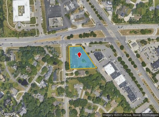  7 W Square Lake Rd, Bloomfield Hills, MI Parcel Map