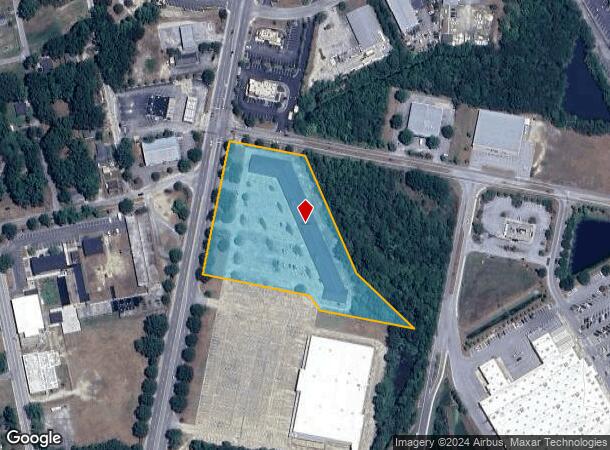  1109 S 5Th St, Hartsville, SC Parcel Map