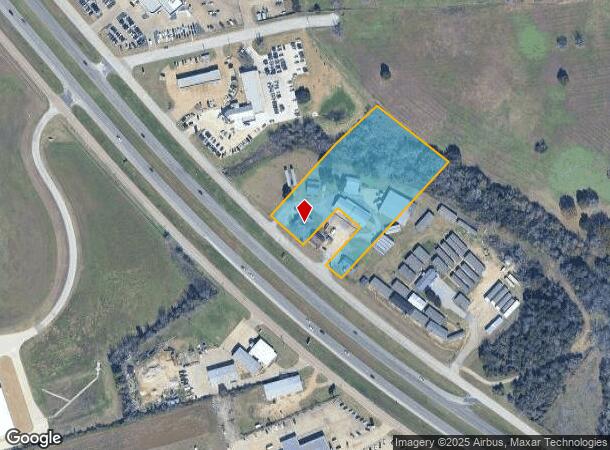 1640 Highway 290 W, Brenham, TX Parcel Map